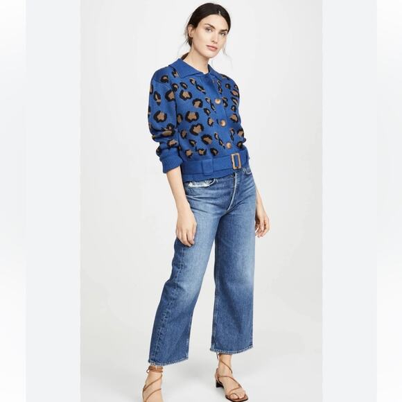 Moon River Belted Cardigan Sweater, NWOT, Size Small - Picture 5 of 11